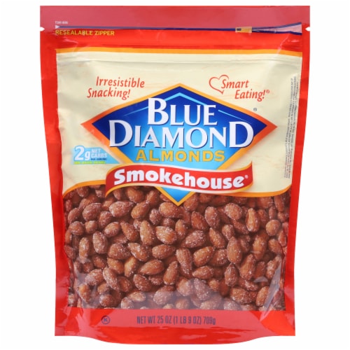 Blue Diamond Smokehouse Almonds Perspective: front