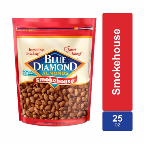 Blue Diamond® Smokehouse Almonds Perspective: front