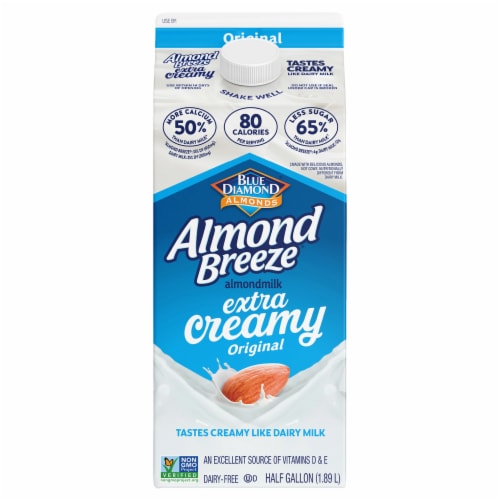 Almond Breeze® Extra Creamy Almondmilk Perspective: front