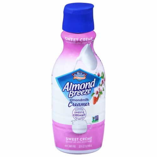 Silk Almond Creamer, Dairy Free, Sweet & Creamy 32 Fl Oz, Creamers