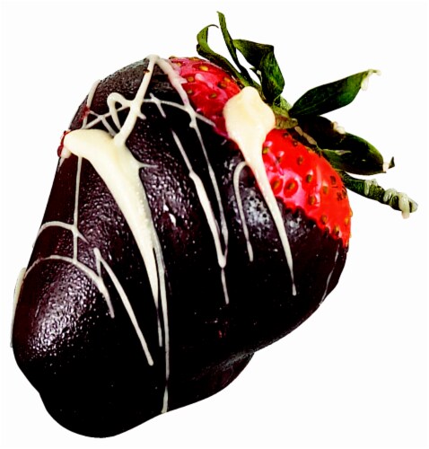 Chocolate Dipped Strawberries Perspective: front