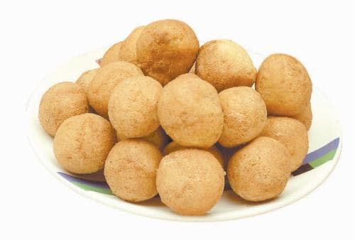 Bakery Fresh Goodness Plain Cake Donut Holes Perspective: front