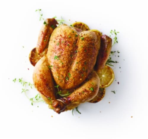 Rotisserie Chicken Perspective: front