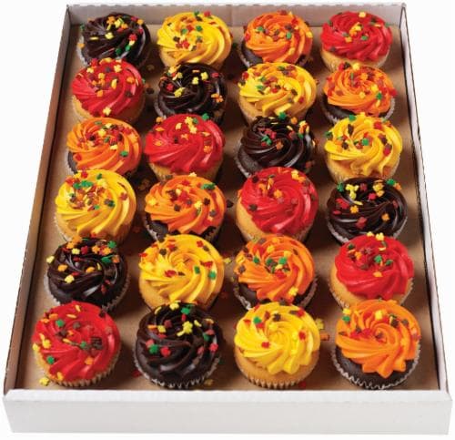 Bakery Fresh Party Pack Mixed Cupcakes, 24 ct - Pick ‘n Save