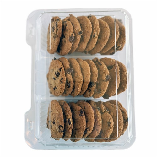 24ct Oatmeal Raisin Cookies Perspective: front