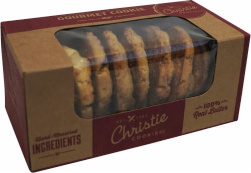 Christie Cookie Co. All Butter White Chocolate Macadamia Nut Cookies Perspective: front