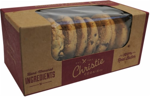 Christie Cookie Co. All Butter Chocolate Chip Cookies Perspective: front
