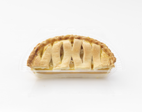 Peach Praline Pie Half Perspective: front
