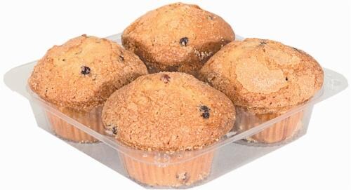 Bakery Fresh Blueberry Muffins Perspective: front