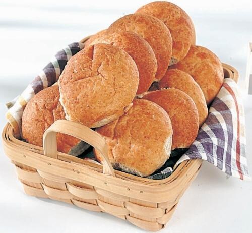 Wheat Dinner Rolls Perspective: front