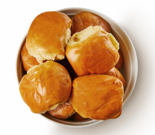 Brioche Dinner Rolls Perspective: front