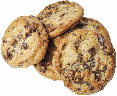 Dark Chocolate Chunk Cookies Perspective: front
