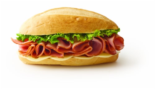 Grab & Go Honey Ham with Baby Swiss Sandwich Perspective: front