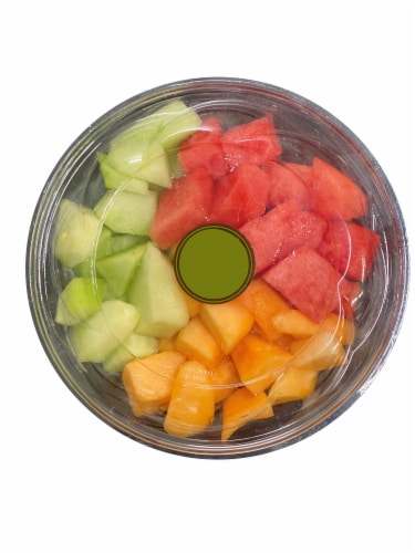 Fresh Cut Melon Perspective: front