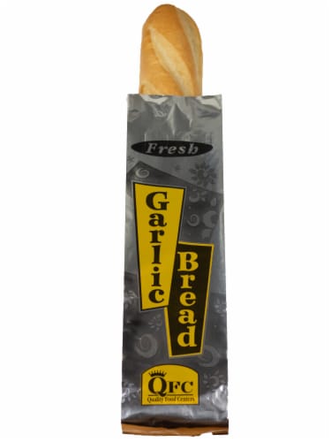 QFC Fresh Garlic Bread Perspective: front