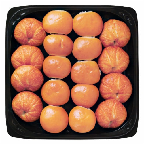 Wholesome Harvest Mini Rolls Party Platter Perspective: front