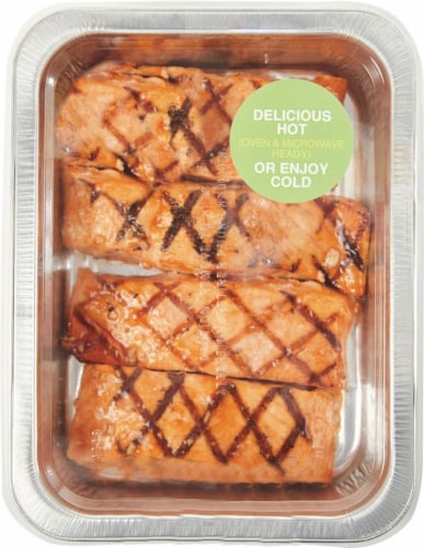 Korean BBQ Salmon Perspective: front
