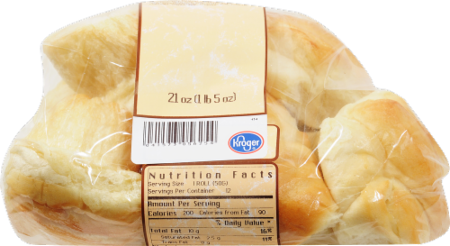 Kroger® Dinnerflake Rolls Perspective: front
