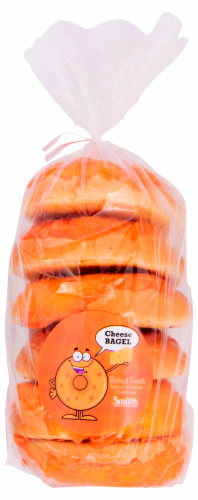 Bakery Fresh Goodness Cheese Bagels Perspective: front