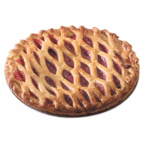 Cherry Lattice Pie Perspective: front