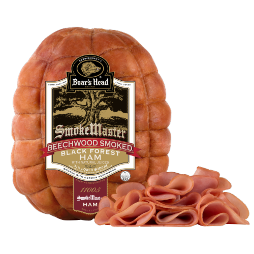 Boar's Head Grab & Go Smoke Master Smoked Black Forest Ham Fresh Sliced