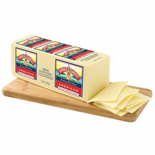 Land O' Lakes® White American Fresh Sliced Deli Cheese Perspective: front