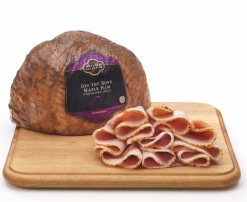 Private Selection™ Grab & Go Off the Bone Maple Ham Fresh Sliced Deli Meat Perspective: front