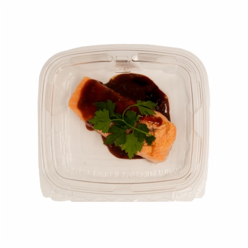 Korean Barbecue Grilled Salmon Perspective: front