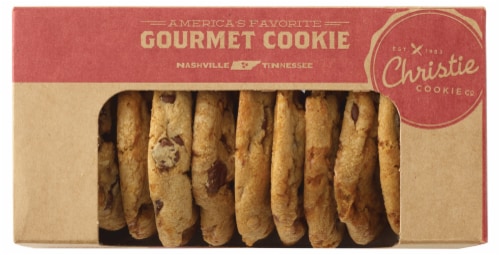 Christie Cookie Co. Chocolate Chip Cookies Perspective: front