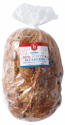 La Brea Red White and Blueberry Sliced Loaf Perspective: front
