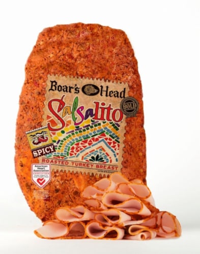 Boar's Head® Bold Salsalito Turkey Breast Fresh Sliced Deli Meat Perspective: front