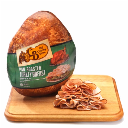 Cracker Barrel Pan Roasted Turkey Breast Fresh Sliced Deli Meat, 1 lb