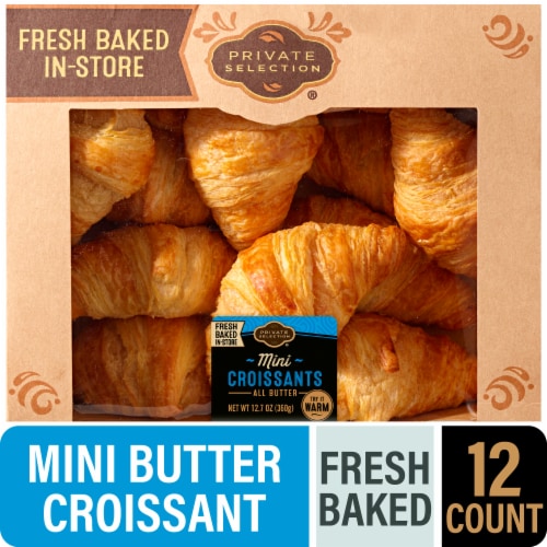 Private Selection® Mini Butter Croissant Perspective: front