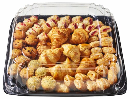 Mini Croissant Breakfast Party Tray Perspective: front