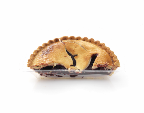 Private Selection Baked Blueberry Pie Half Perspective: front