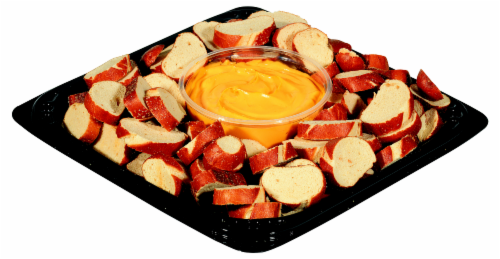Sliced Pretzel Party Tray Perspective: front