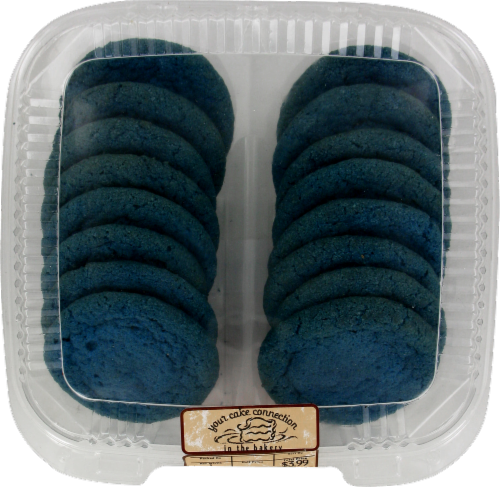 Bakery Fresh Blue Sugar Cookies Perspective: front