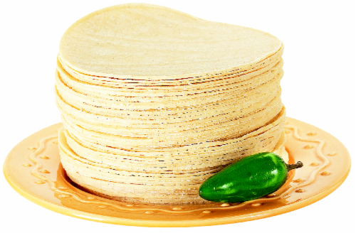 Bakery Fresh White Corn Tortillas Perspective: front