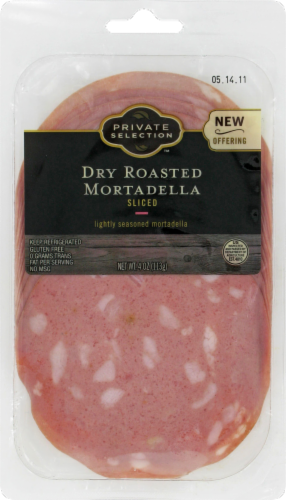 Private Selection™ Pre-Sliced Dry Roasted Mortadella Perspective: front