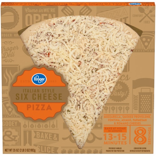Kroger® Italian Style Six Cheese Pizza Perspective: front
