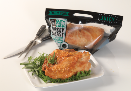 Fresh Foods Market Hot Slow Roasted Bone-in Turkey Breast (NOT AVAILABLE BEFORE 11:00 am) Perspective: front