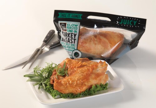 Deli Fresh Split Turkey Breast Cold Perspective: front