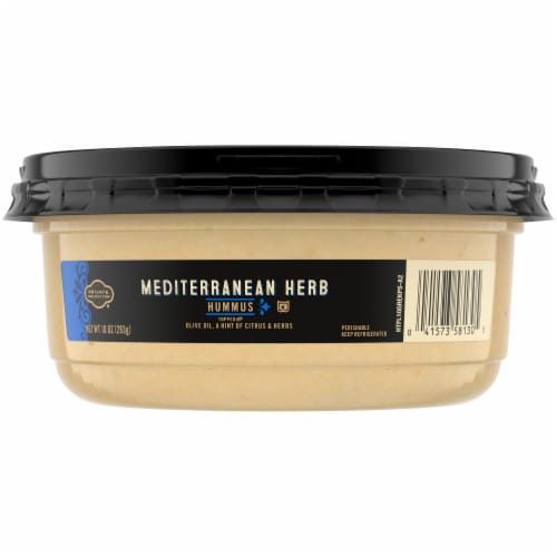Private Selection® Mediterranean Herb Hummus Perspective: front