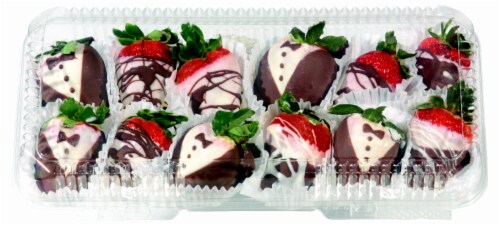 Bakery Connection Chocolate Dipped Strawberries Perspective: front