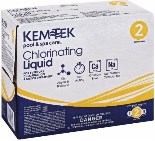 Kem-Tek Chlorinating Liquid Perspective: front