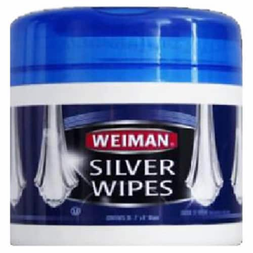 Weiman Silver Wipes Polish Cleaner & Tarnish Remover 20 Wipes (1 package)