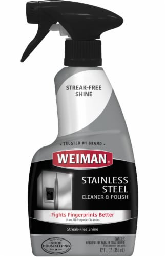 Weiman® Stainless Steel Cleaner & Polish Perspective: front