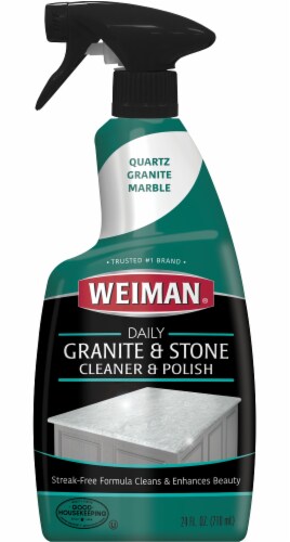 WEIMAN Granite Cleaner and Polish Citrus Scent 24 oz Bottle 109EA Perspective: front