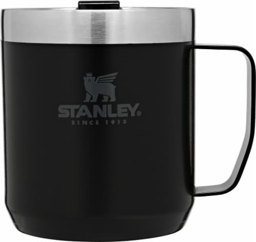 Stanley® Stainless Steel Insulated Classic Mug - Black Perspective: front