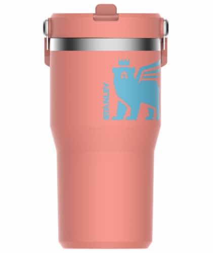 Stanley Classic IceFlow™ Stainless Steel Flip Straw Jug - Grapefruit Perspective: front